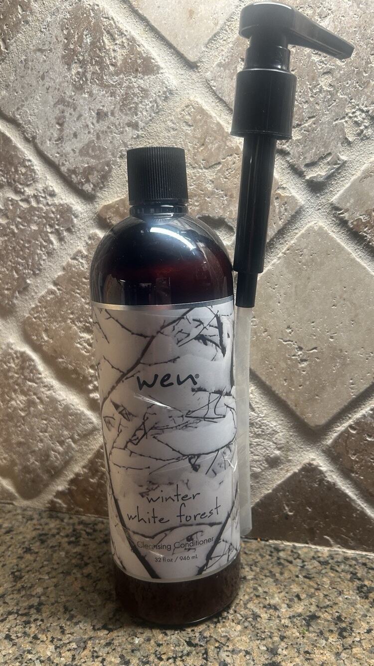 Wen By Chaz Dean Winter White Forest Cleansing Conditioner 32 oz Sealed+Pump
